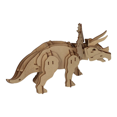 Lobbes houten bouwpakket 3d triceratops