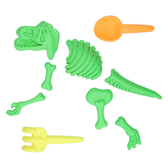 Bio-plastic zandvormen dino