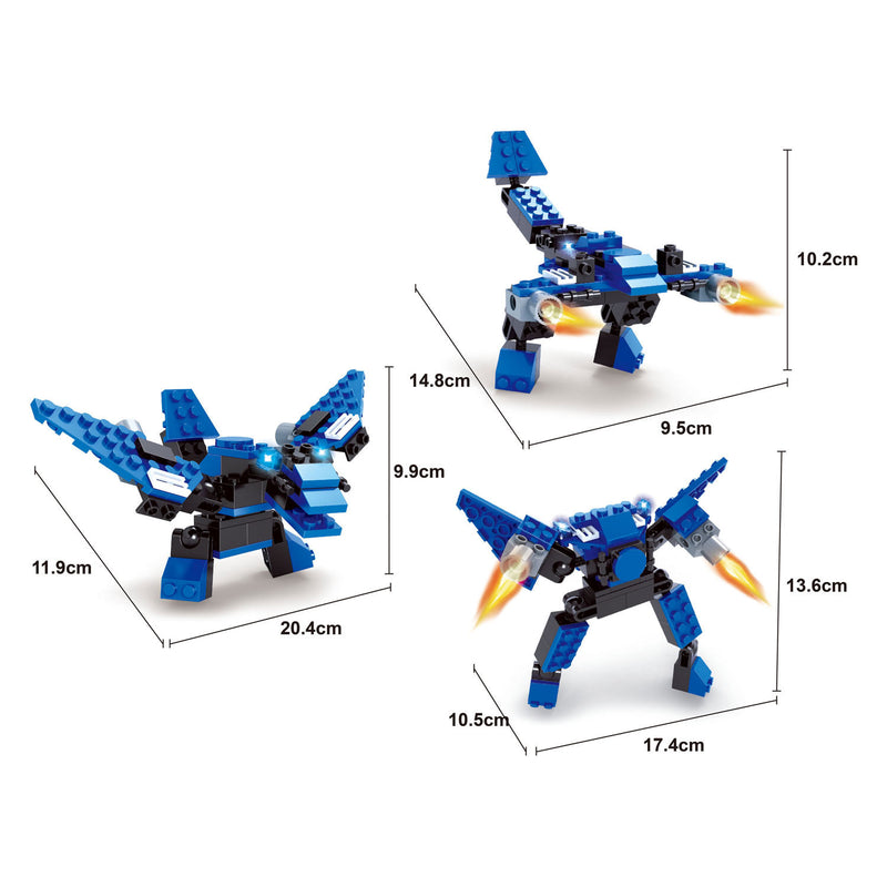 Afbeelding laden in galerijviewer, Titans robot bouwblokjes bouwset 3-in-1
