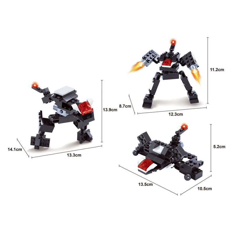 Afbeelding laden in galerijviewer, Titans robot bouwblokjes bouwset 3-in-1
