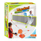 Verplaatsbaar sportnet met rackets