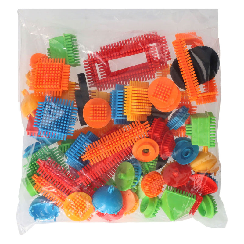 Afbeelding laden in galerijviewer, Bloko bristle bouwblokken, 80dlg.
