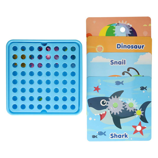 Tandwielenset blauw, 20dlg.