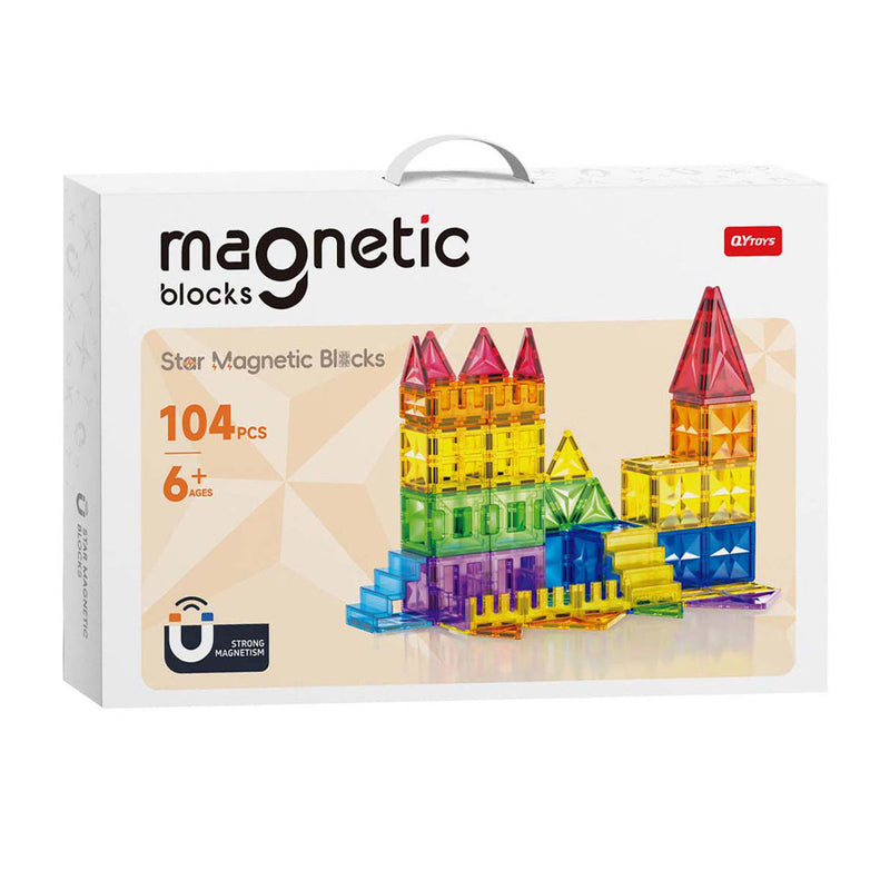 Afbeelding laden in galerijviewer, Magnetische bouwset - 104dlg.
