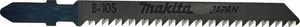 Makita accessoires makita decoupeerzaagblad b10s (5st)