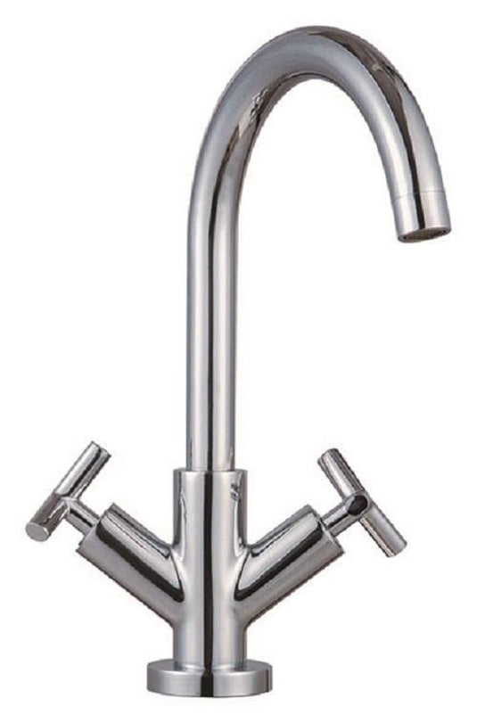 Schütte eliot wastafelkraan - mengkraan - met waste - chroom