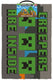 Minecraft creepers are inside unisex deurmat - meerkleurig - standard