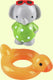 Hape spin splash 'n' swim olifant