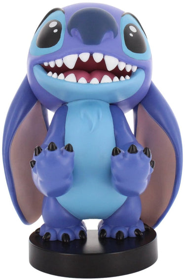 Cableguys stitch - smiley - figurine standaard voor telefoon | controller | oplaadcase (cable guys original)