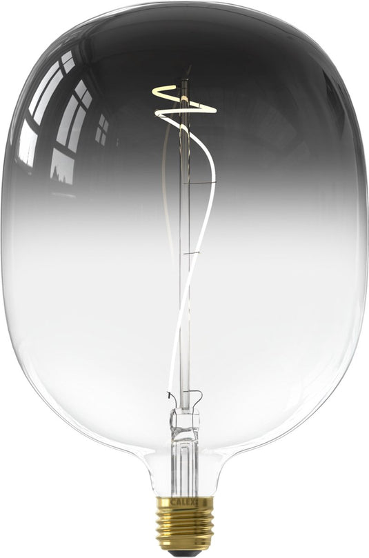Calex avesta colors gris - e27 led lamp - filament lichtbron dimbaar - 5w - warm wit licht