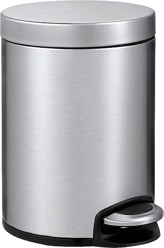 Eko - serene pedaalemmer 5 liter - stainless steel plastic - mat rvs - prullenbak