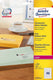 Avery inkjet adresetiketten 1.000 stuks transparant