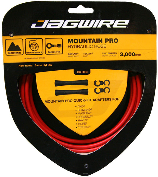Jagwire mountain pro hydraulic hose set red