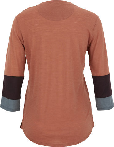 Afbeelding laden in galerijviewer, Patagonia merino 3 4 sleeve women's bike jersey
