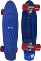 Move cruiser skateboard - old school retro board 22 blue - blauw - 55cm