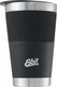 Esbit sculptor thermosbeker - 550ml - mat zwart - drinkdeksel - rvs