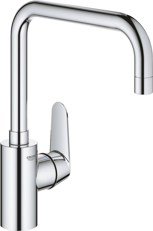 Grohe eurodisc cosmopolitan keukenkraan - hoge draaibare uitloop - chroom