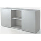 Bach kast met schuifdeuren hammerer 2fh grijs, zilver