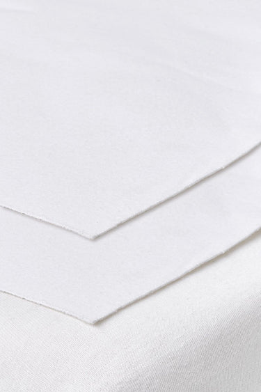 Meyco baby bedzeil wieg - 2-pack - white - 40x50cm