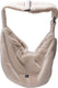 Designed by lotte laki draagtas hond - hondentas - voor kleine honden - verstelbare draagzak - beige - 48x20x35 cm