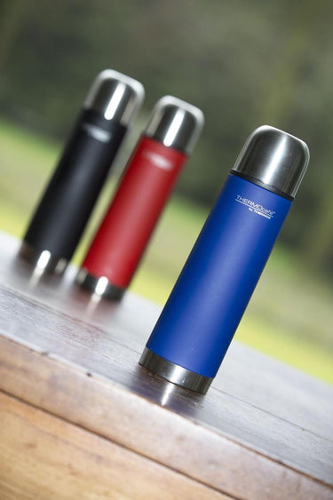 Thermos soft touch ss isoleerfles 0.5l zwart