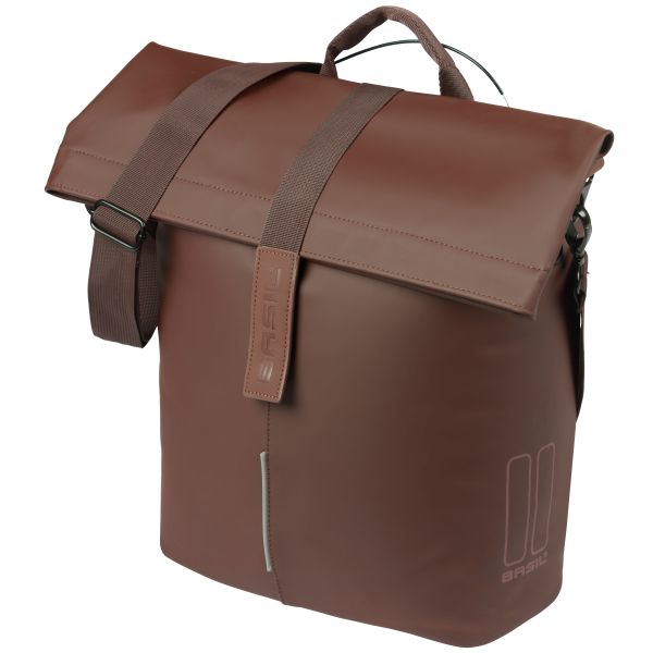 Afbeelding laden in galerijviewer, Basil fietsshopper city mik studs 14-16 liter 11 x 29 x 36 cm - bruin
