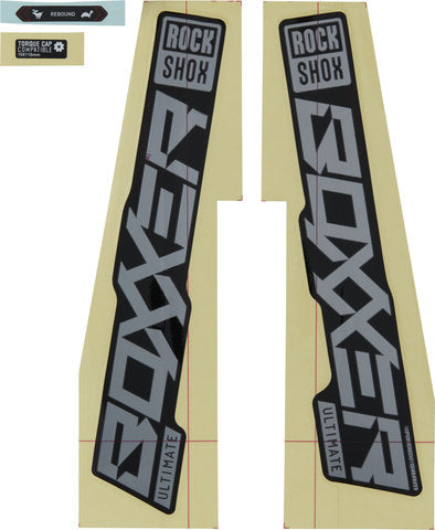 Afbeelding laden in galerijviewer, Rockshox sticker set for boxxer ultimate - 2021 model
