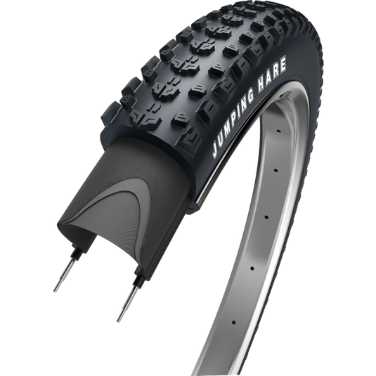 Edge vouwband jumping hare 27.5 x 2.35 60-584 - zwart