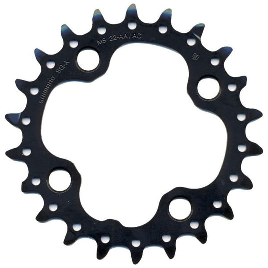 Shimano kettingblad slx fc-m660 chain ring shim. slx 22t.4-arm,64mm m660