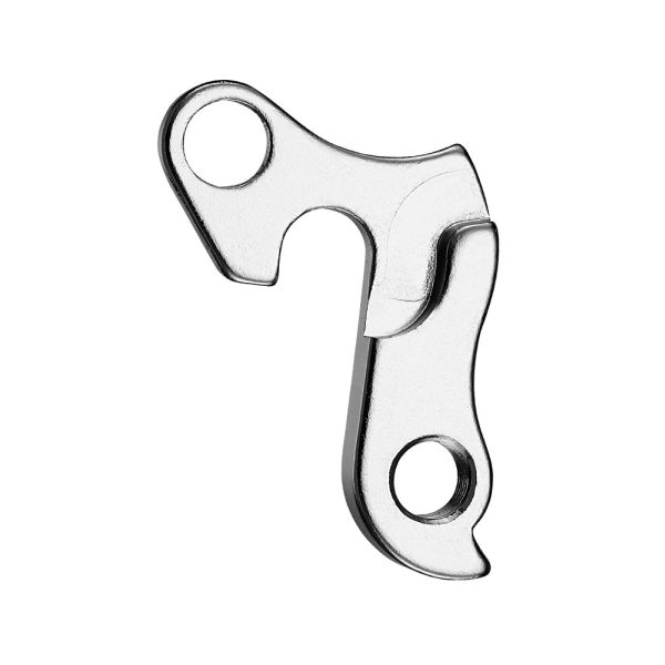 Afbeelding laden in galerijviewer, derailleurhanger GH-255 Bulls 60 mm zilver
