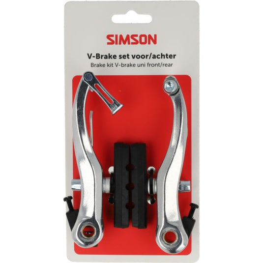 Simson v-brake remmenset geschikt als voor- en achterrem