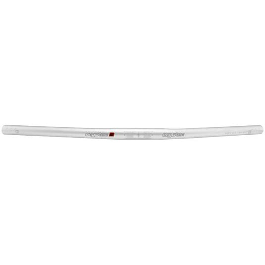 Ergotec stuur flat bar 25,4x600 mm - zilver