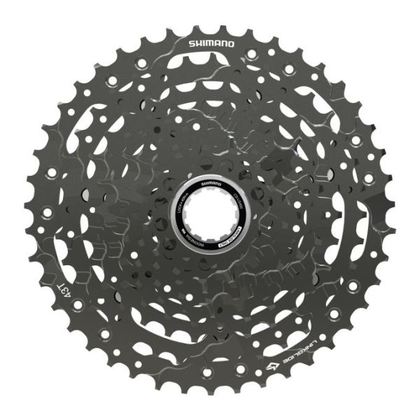 Afbeelding laden in galerijviewer, Shimano cassette cues 10v 11-43t cs-lg400 zwart
