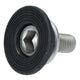 Shimano crank bevestigingsbout met afdekkap fc-tx501 fc-ty501 - zwart zilver