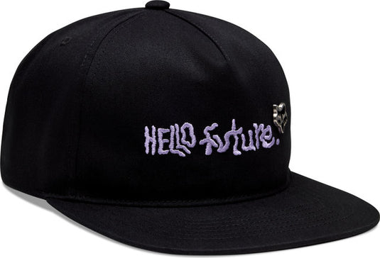 Fox head hello future snapback cap