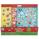 Grafix kerst stickerset 200-delig 4-vel