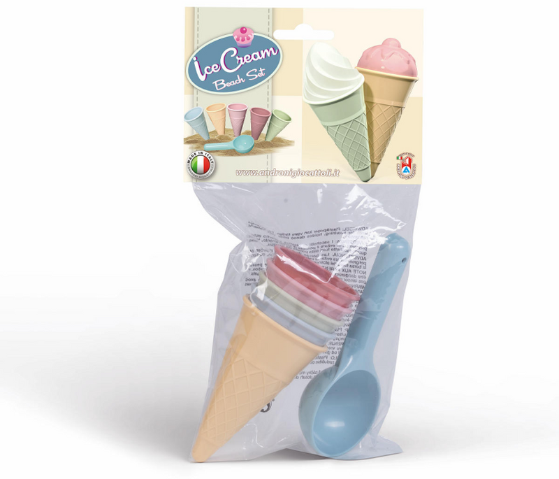 Afbeelding laden in galerijviewer, Androni strandset ice cream pastel 6-delig

