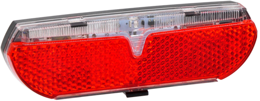 Edge Dragerachterlicht City Slimline-2 80mm StVZO keurmerk incl. batterijen
