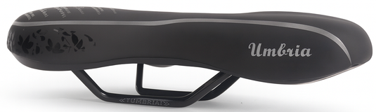 Fietszadel Edge Umbria Gel - zwart