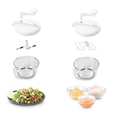 Metaltex kitchen helpers topedo slacentrifuge wit transparant