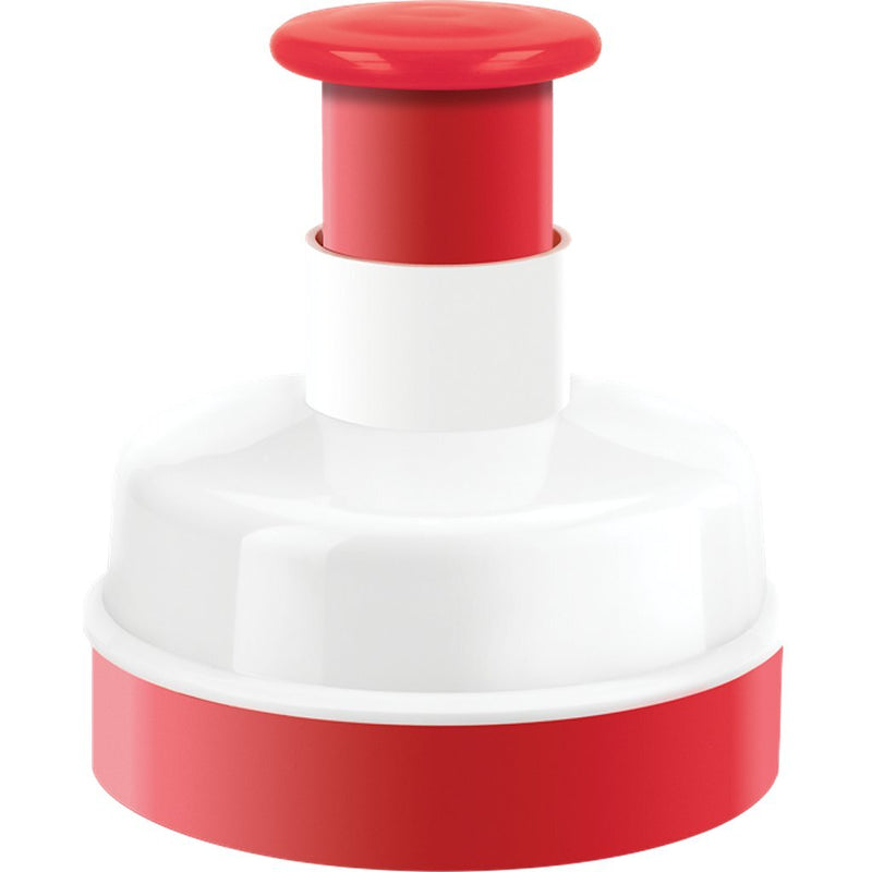 Afbeelding laden in galerijviewer, Metaltex kitchen helpers hamburgerpers 11 cm rood wit
