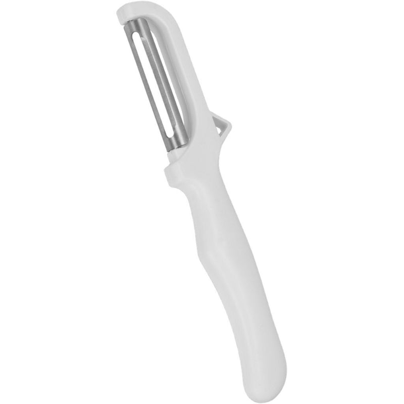 Afbeelding laden in galerijviewer, Metaltex speedy dunschiller 18cm wit op kaart
