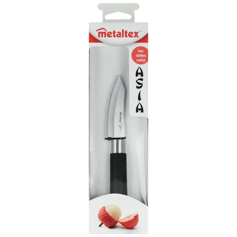 Afbeelding laden in galerijviewer, Metaltex asia officemes 19 cm zwart rvs
