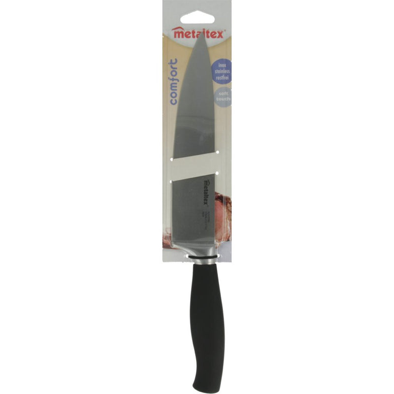 Afbeelding laden in galerijviewer, Tomado-metaltex metaltex comfort keukenmes 34 cm zwart rvs
