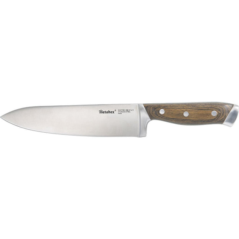 Afbeelding laden in galerijviewer, Metaltex heritage chefmes met houten greep 34 cm
