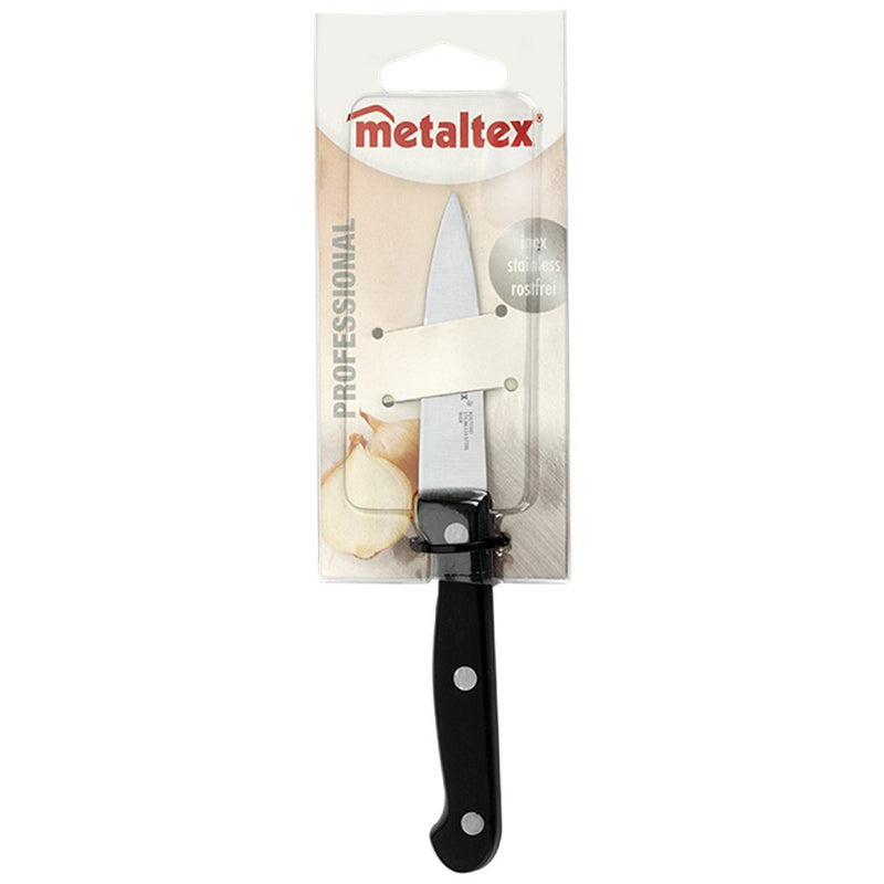Afbeelding laden in galerijviewer, Metaltex professional schilmes 18 cm zwart rvs
