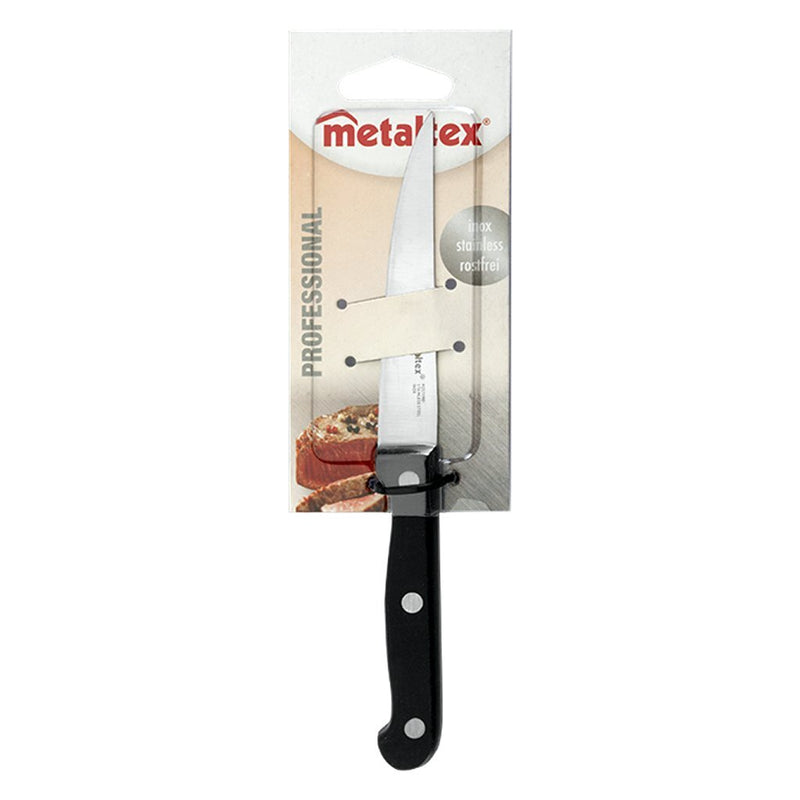 Afbeelding laden in galerijviewer, Metaltex professional steakmes 21 cm rvs zwart
