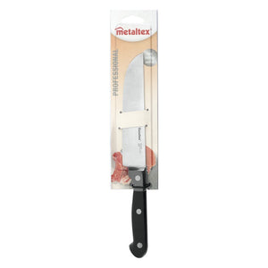 Metaltex professional chefmes 28 cm zwart rvs
