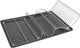 Metaltex afdruiprek wingtex 51x31 cm antraciet zilver 2-delig