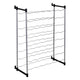 Metaltex merlot flessenrek voor 48 flessen 59x26x85 cm zilver zwart